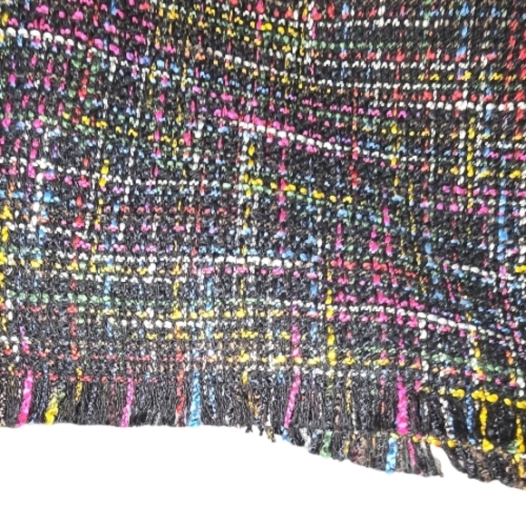 H&M Chic Multicolor Tweed Mini Skirt - Picture 6 of 7